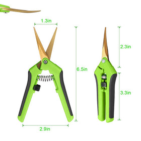 PROTITOUS pruning shear included with the rack for pre-drying trimming.
