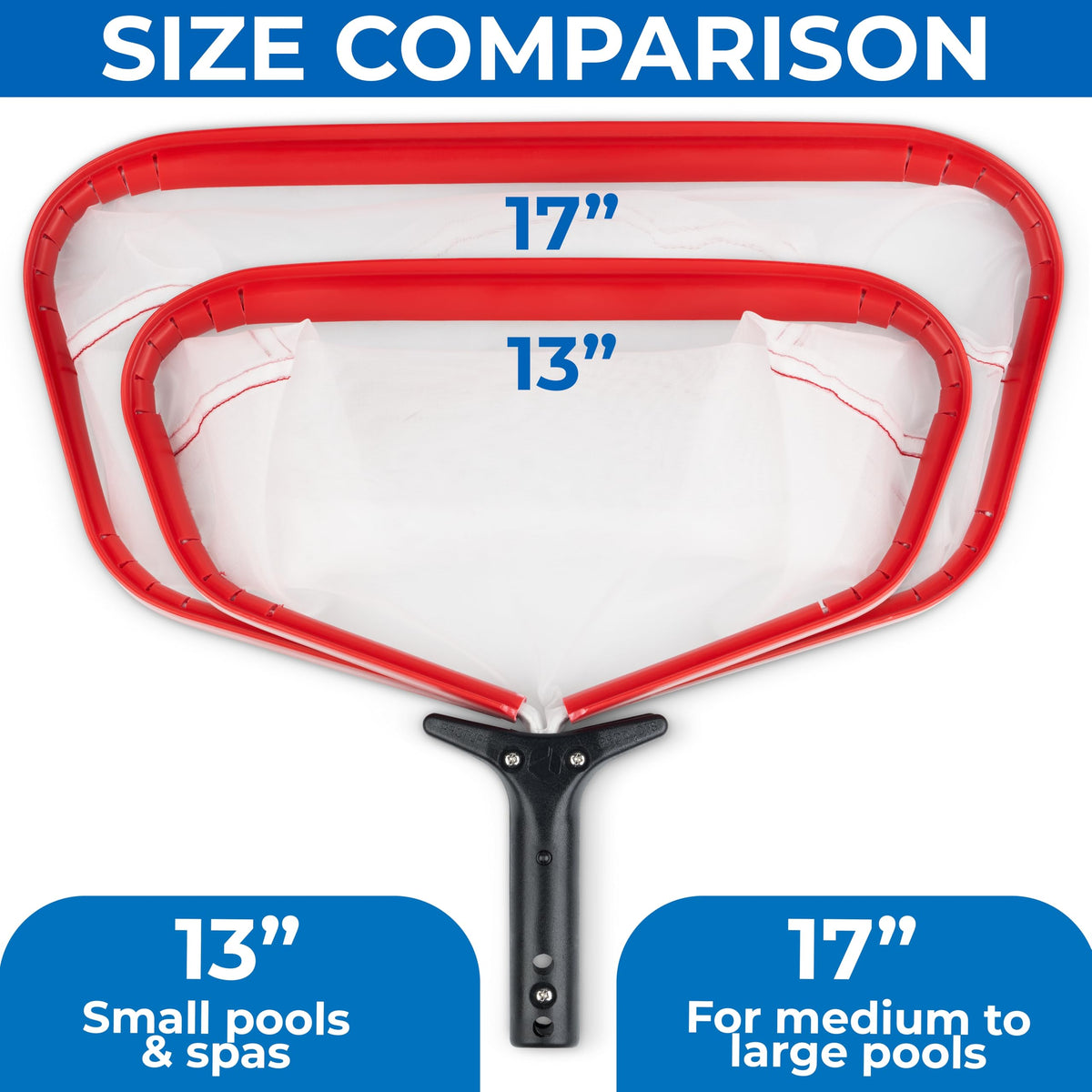 Ideal for hot tubs and residential pools with gentle debris removal