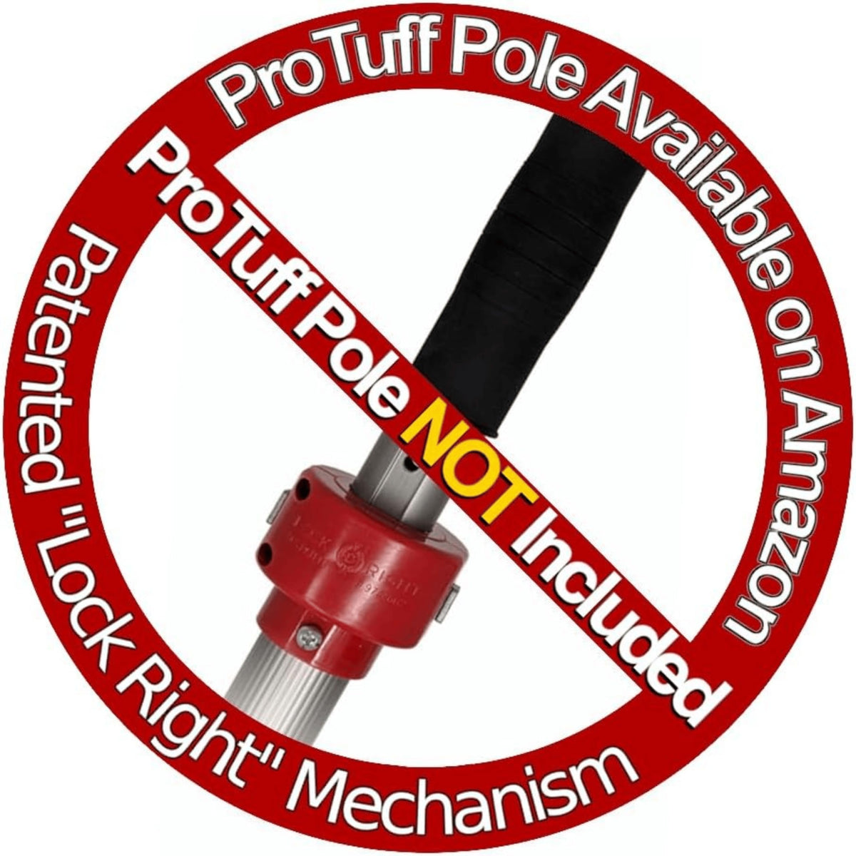 ProTuff easy-install hardware included for fast setup on wood, metal, or concrete.
