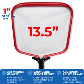 ProTuff Skimmer Net compatible with most standard telescoping poles