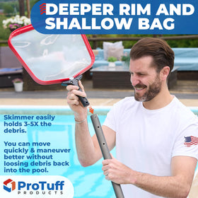 ProTuff Skimmer Net suitable for spas and hot tubs cleaning