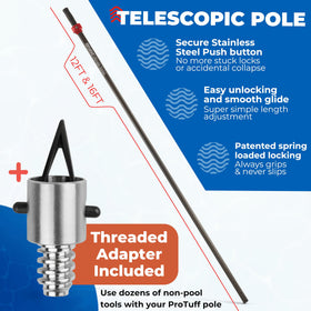 ProTuff heavy-duty pole with lifetime replacement warranty