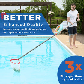ProTuff anti-slip grip for comfortable, precise cleaning