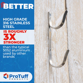 ProTuff rust-proof UV-resistant outdoor design preserves appearance by the poolside.