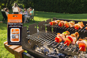Front view of Proud Grill Q-Swiper package highlighting heavy-duty cleaning.