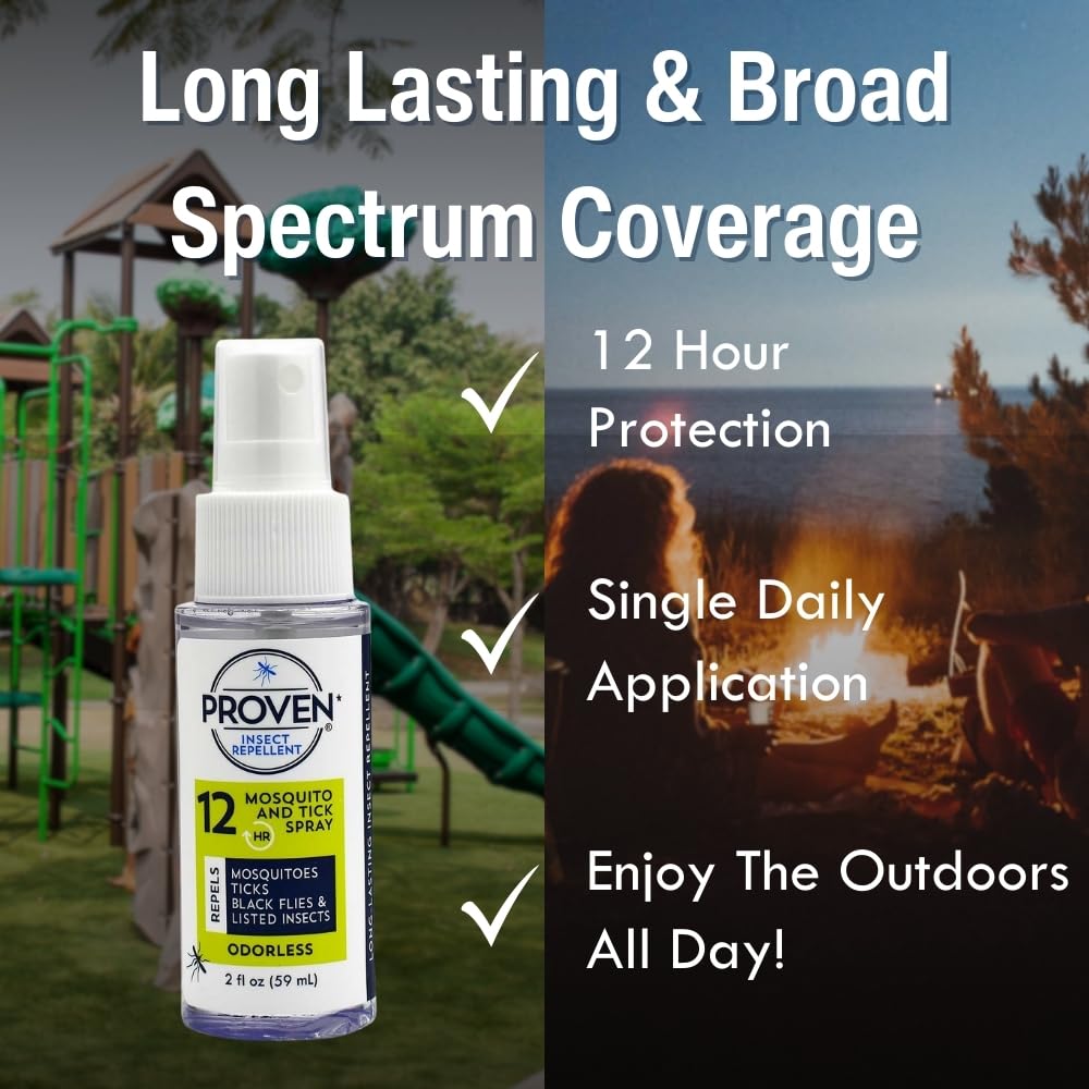 Proven Insect Repellent Spray family-use friendly and non-greasy