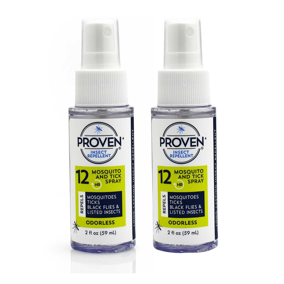 Proven Insect Repellent Spray front view protects family outdoors