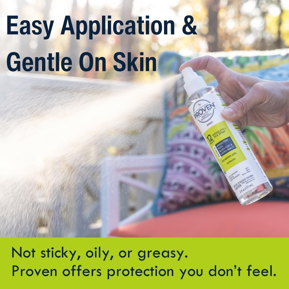 Proven Insect Repellent Spray packaging for travel and camping