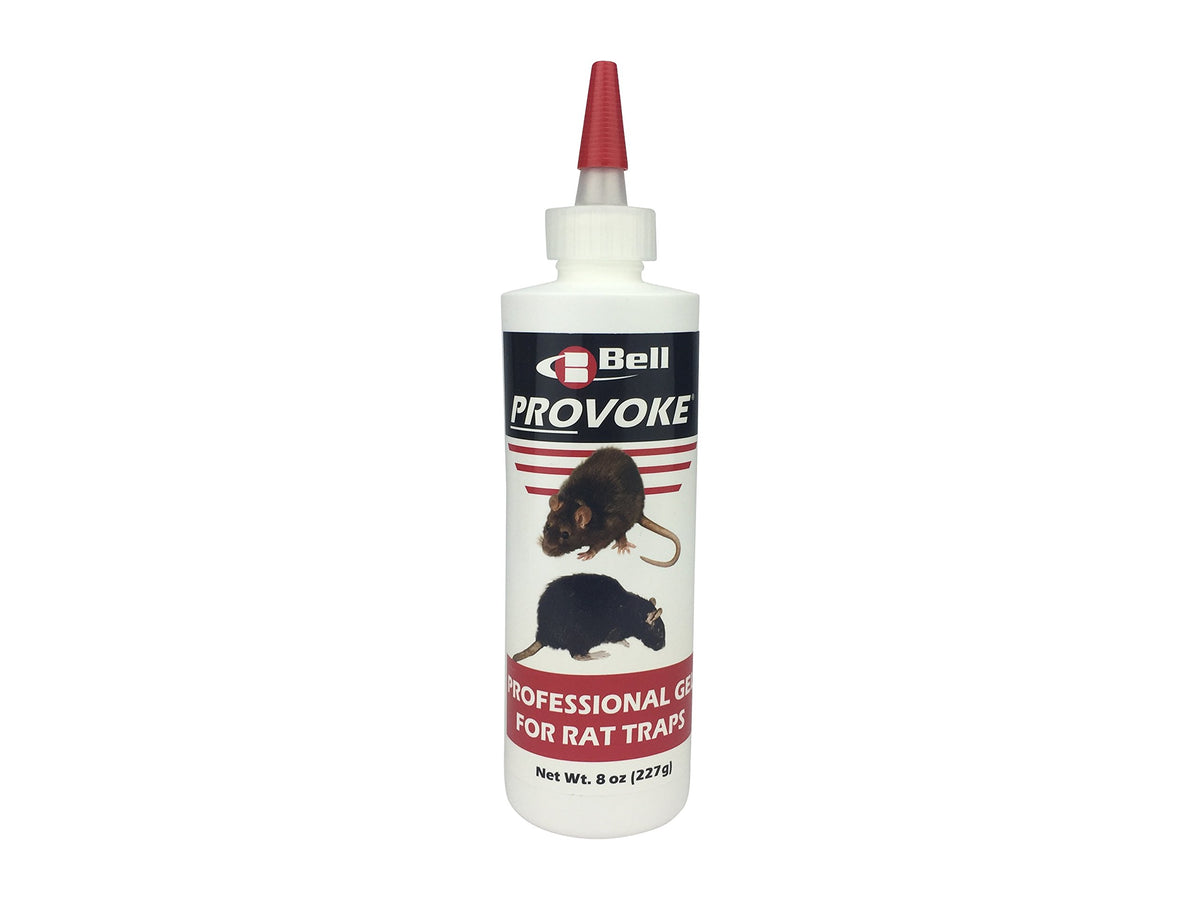 PROVOKE rat attractant bottle - scent-based lure to improve trap effectiveness.