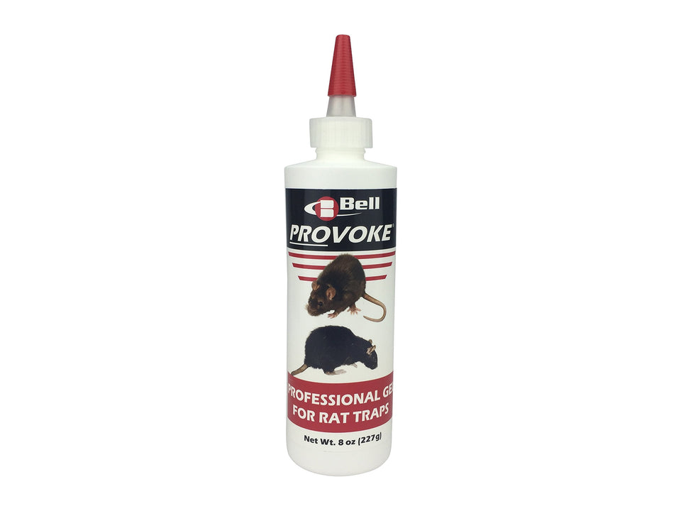 PROVOKE rat attractant bottle - scent-based lure to improve trap effectiveness.