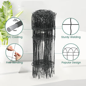PROWORX easy-install legs pressed into soil for instant borders.