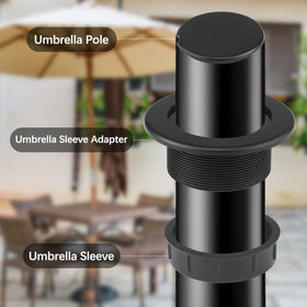 Prudiut ABS durable cap resists weather and outdoor exposure.