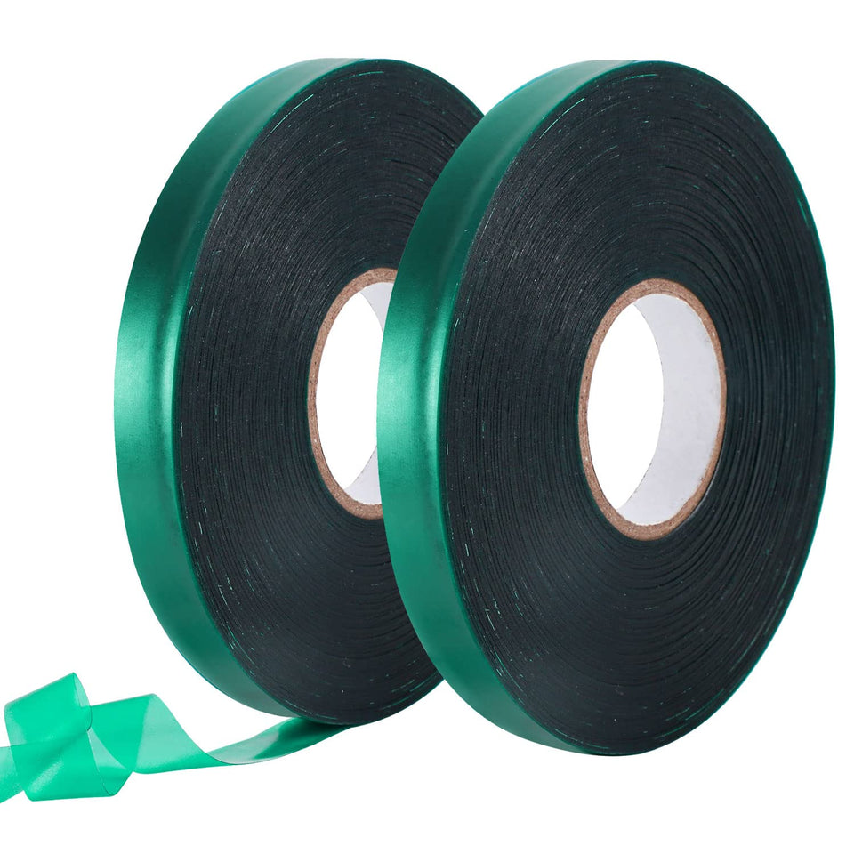 Prudiut green plant tape roll 300ft for sturdy garden support.