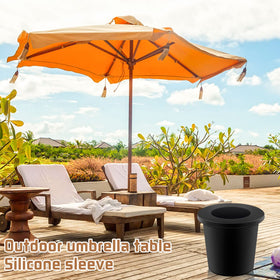 Prudiut silicone ring reduces friction on table surfaces