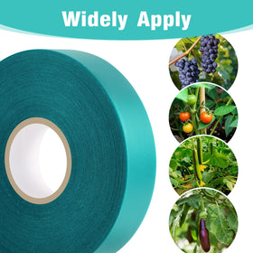 Prudiut stretch-tie-tape easily cut to fit, adapting to plant growth