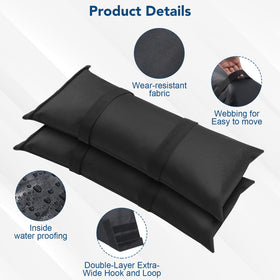 Prudiut double-layer closure seals sand securely and reduces leakage.