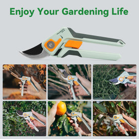 PrunePro easy-clean maintenance features aid quick cleanup after use.