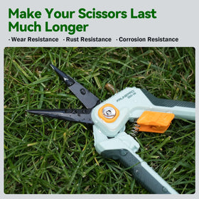 PrunePro ergonomic handle for comfortable, extended pruning sessions