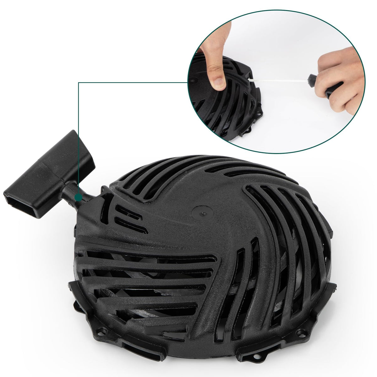 PSLER durable pull-start for 140cc/150cc mowers promises long-lasting use.
