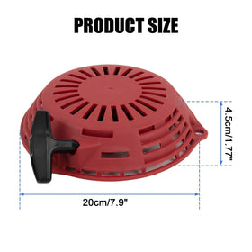 PSLER packaging includes 1 recoil pull starter for fast setup.