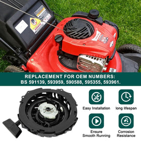 PSLER recoil-starter for Craftsman M110 M115 enables easy starts.