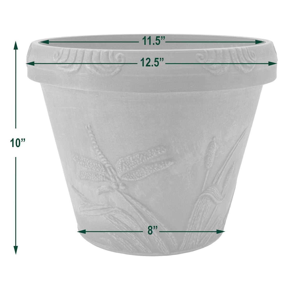 PSW Pot Collection drainage-ready design with optional holes