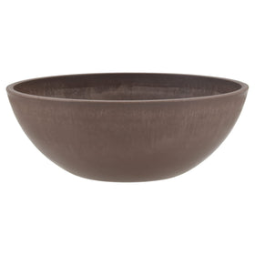PSW Pot Collection M25C 10-inch low bowl planter, lightweight centerpiece for greens.