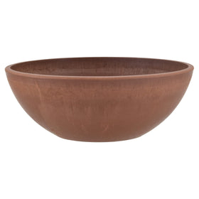 PSW Pot Collection M25TC 10-inch bowl, side view for tabletop succulents.