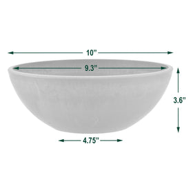 PSW Pot Collection M25TP drillable edge illustrating easy customization for drainage