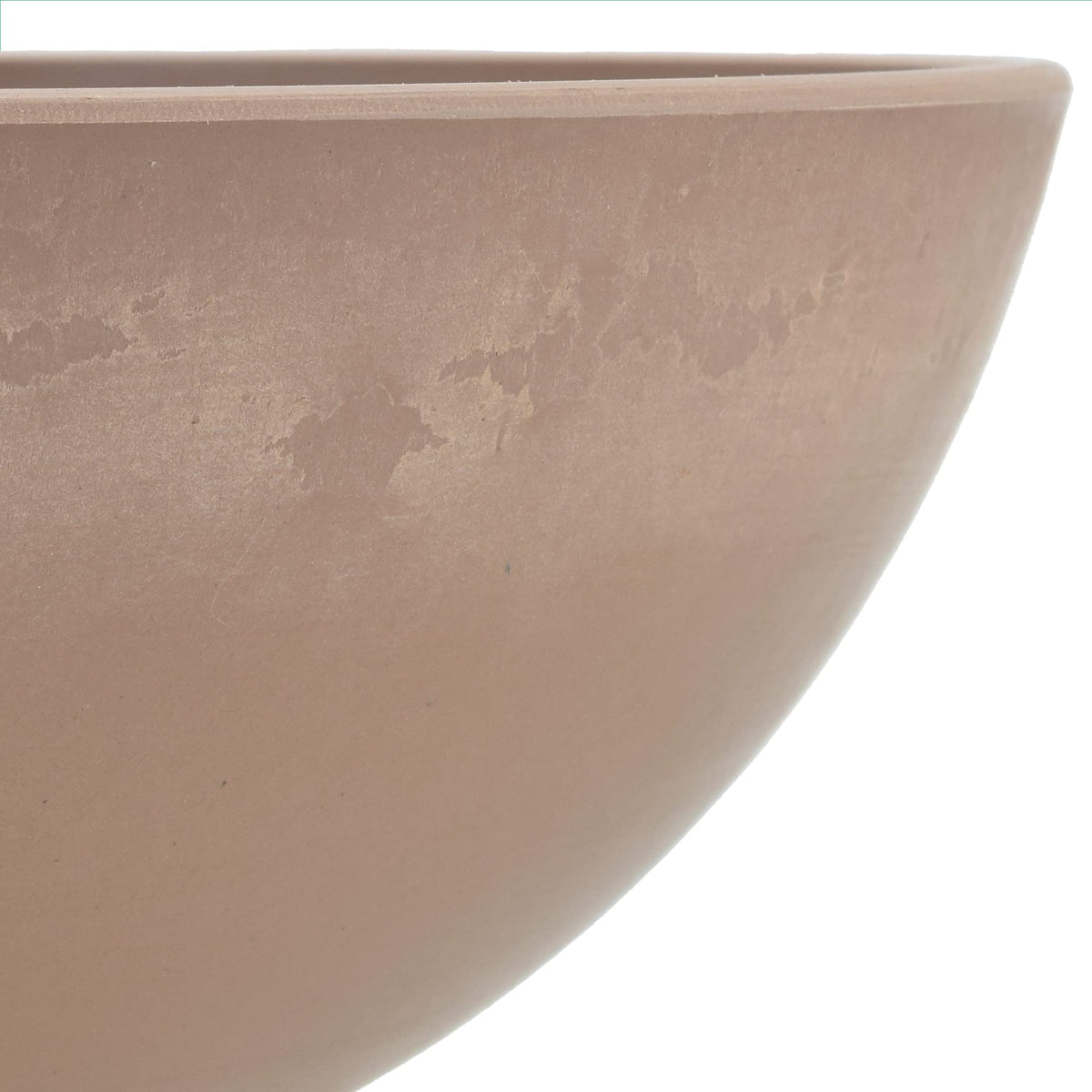 PSW Pot Collection M30TP 12-inch natural-tone bowl blends recycled materials for outdoor use.