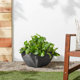 Outdoor use with succulents in PSW Pot Collection planter, lightweight and durable.