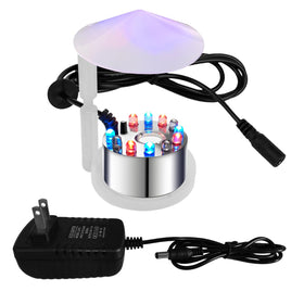 PULACO Mist Maker over a pond producing dense fog for dramatic ambiance