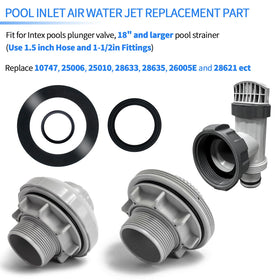 Pulems 10262 hose O-rings ensure tight plunger valve seals and fewer leaks