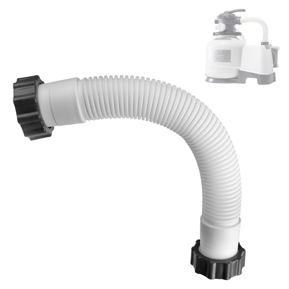 Pulems 11535 pool sand filter hose connects Intex pumps securely for reliable filtration.