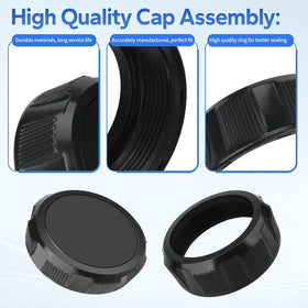 Pulems O-ring seal kit included for a tight, lasting seal during replacement.