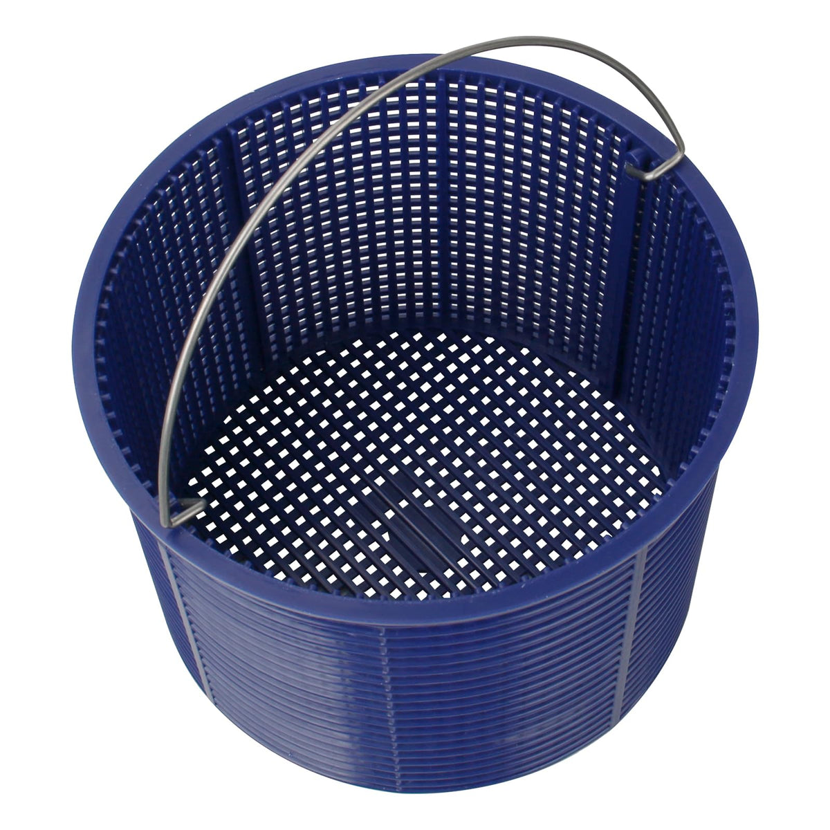 Pulems skimmer basket for Hayward SPX1082CA with durable stainless steel handle.