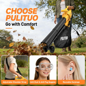 PULITUO shoulder strap and safety gear ready for extended use.