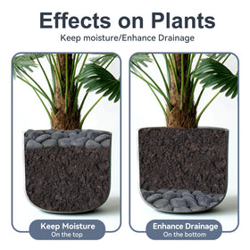 Pulovin aquarium stones with smooth surfaces for safe fish habitats.