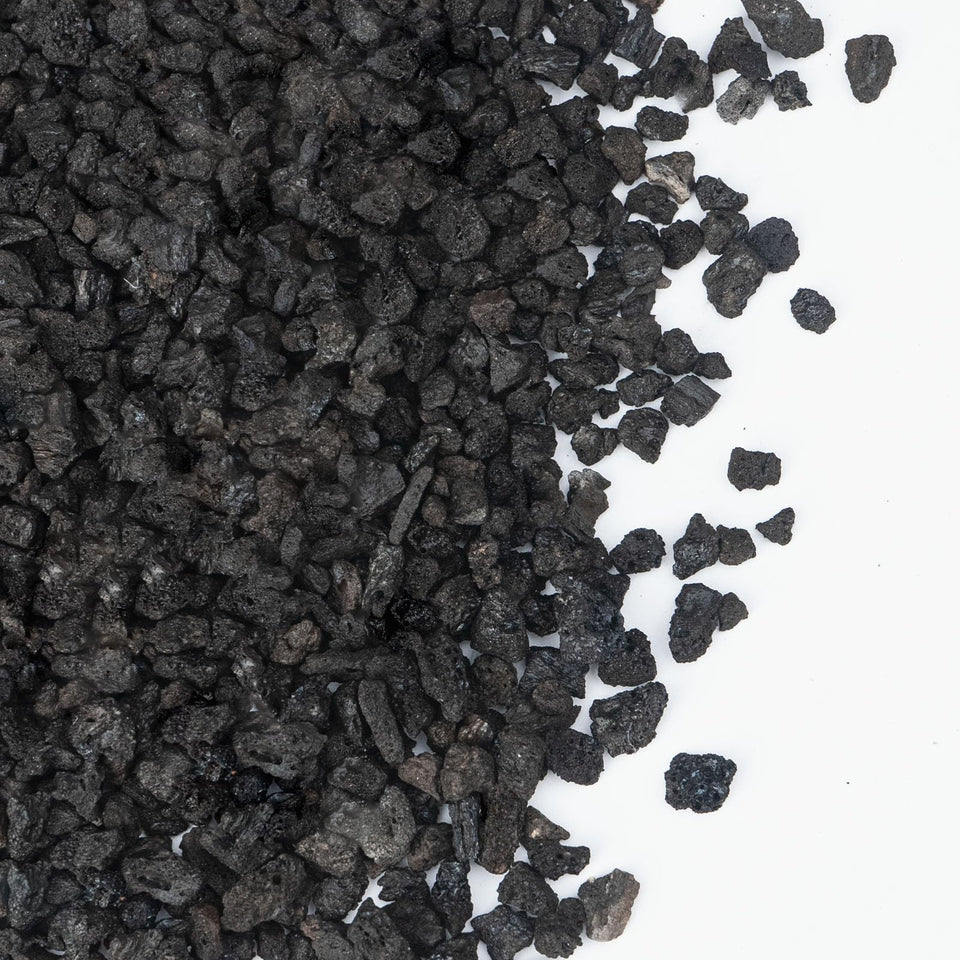 Pulovin lava rocks 1-5 inch close-up showing porous texture for drainage.