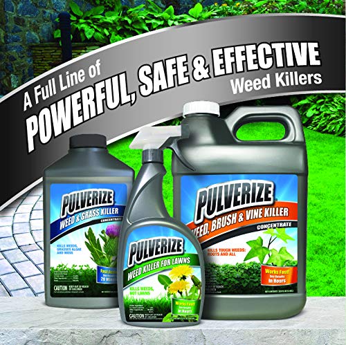 9.0 lb bag of Pulverize Weed Killer for lawns ready for outdoor use