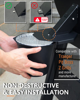 Pumdut durable steel construction resists heat and leaks