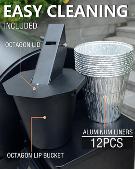 Pumdut universal-fit grease bucket works with Traeger and more