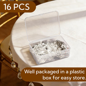 Pumtus stainless steel clips stay rustproof during long use.