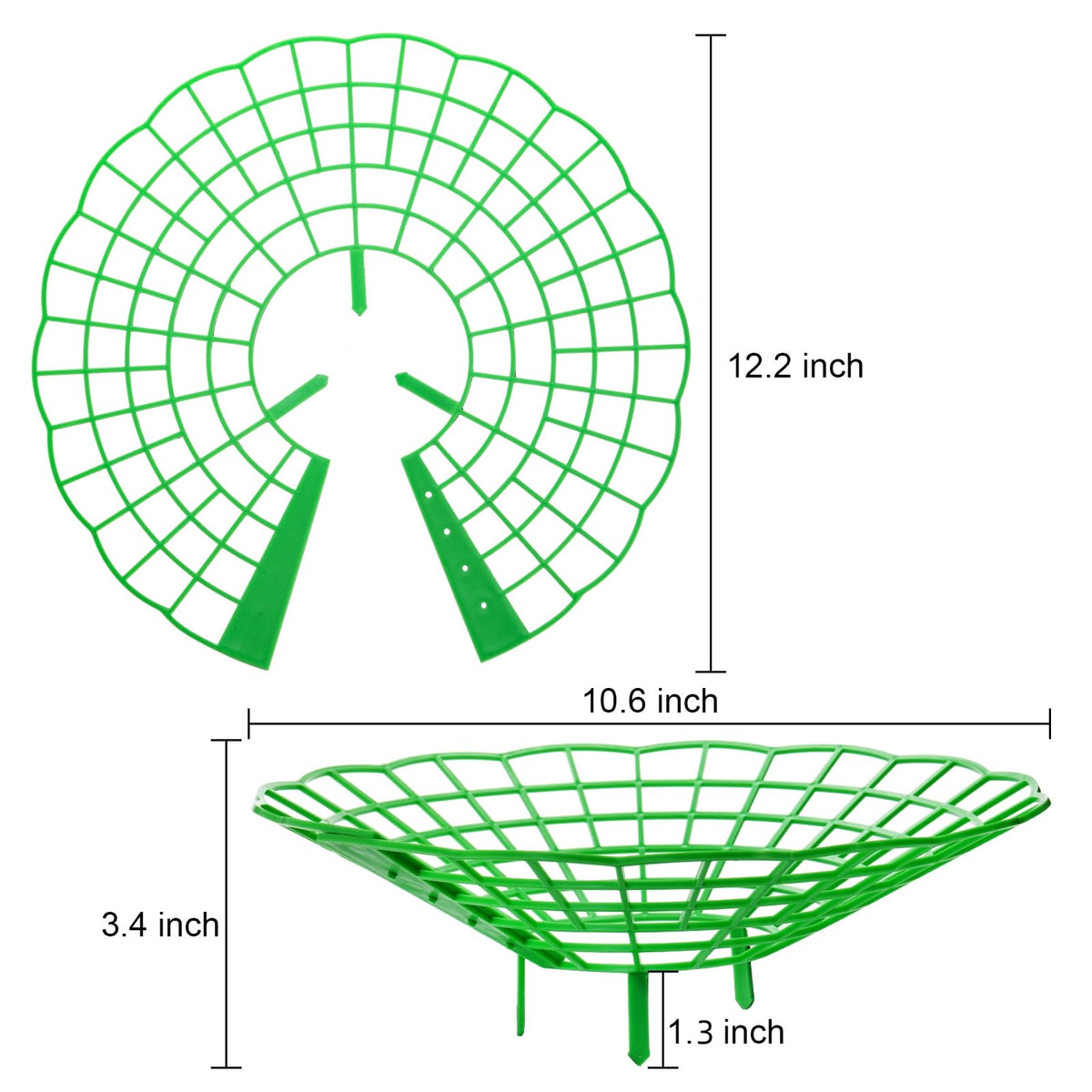 Pumtus strawberry plant stand with three legs for stable support