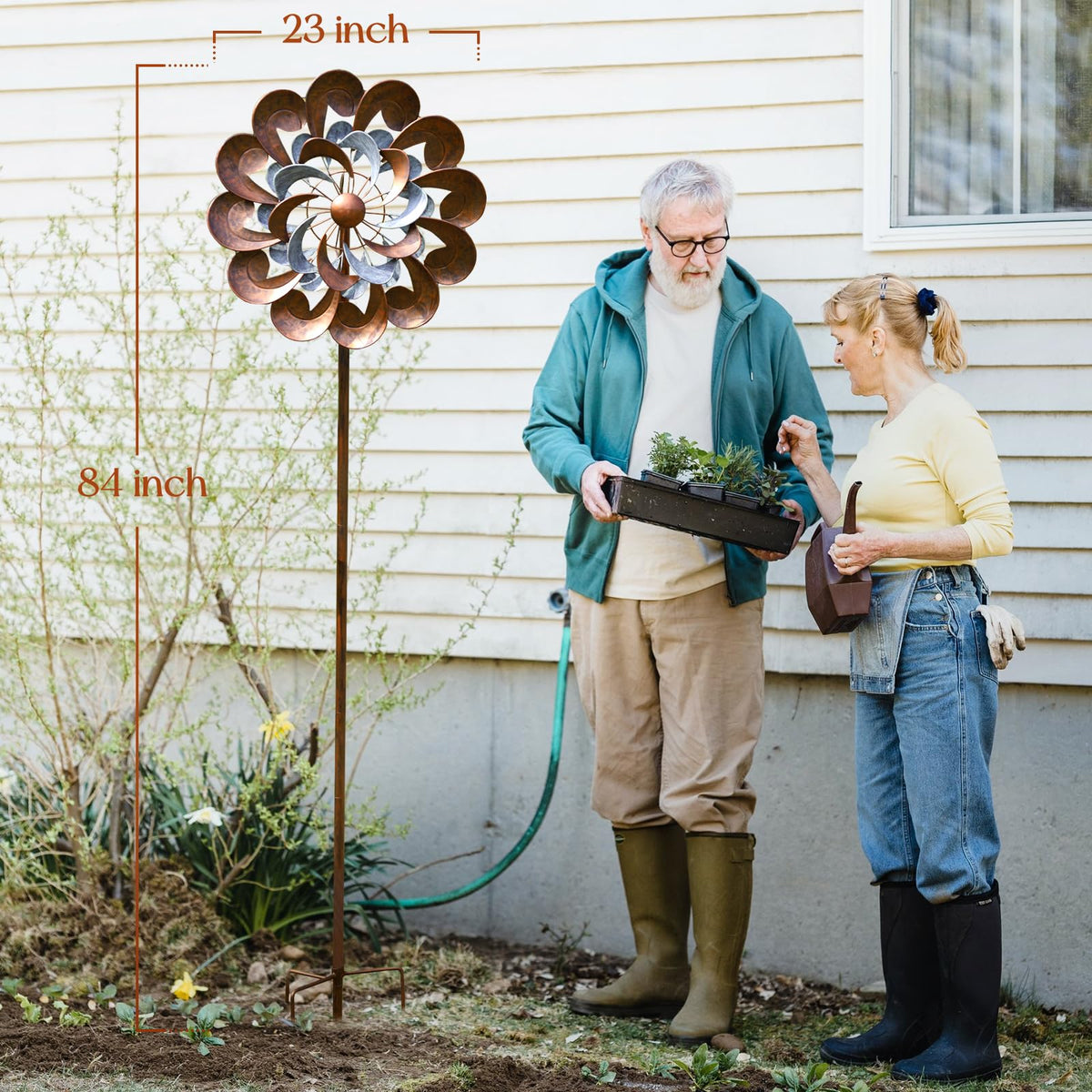 Pure Echo garden decor adds motion and vitality to any yard.