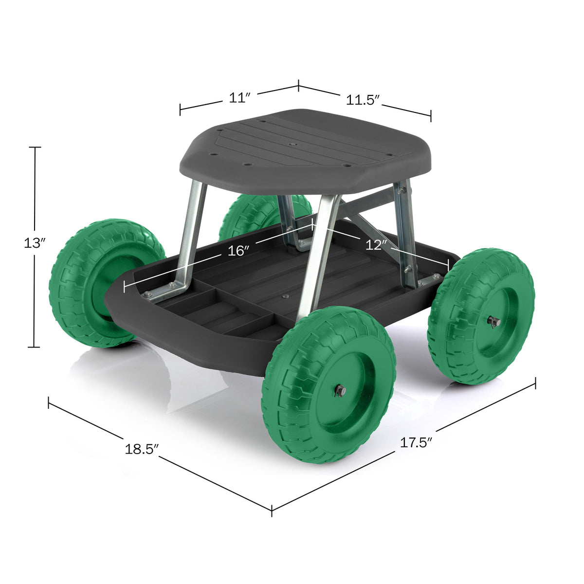 Pure Garden black and green colorway adds style to outdoor tasks