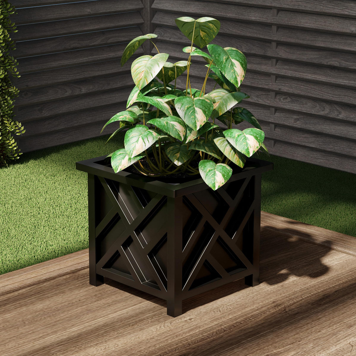 Pure Garden bottom insert enables soil direct use inside box