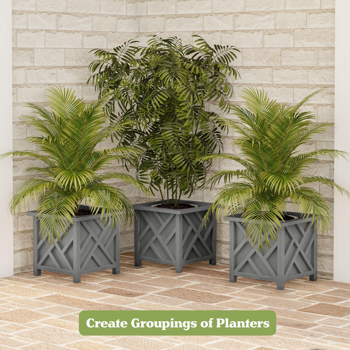 Pure Garden open-bottom design with optional insert simplifies drainage and soil setup.