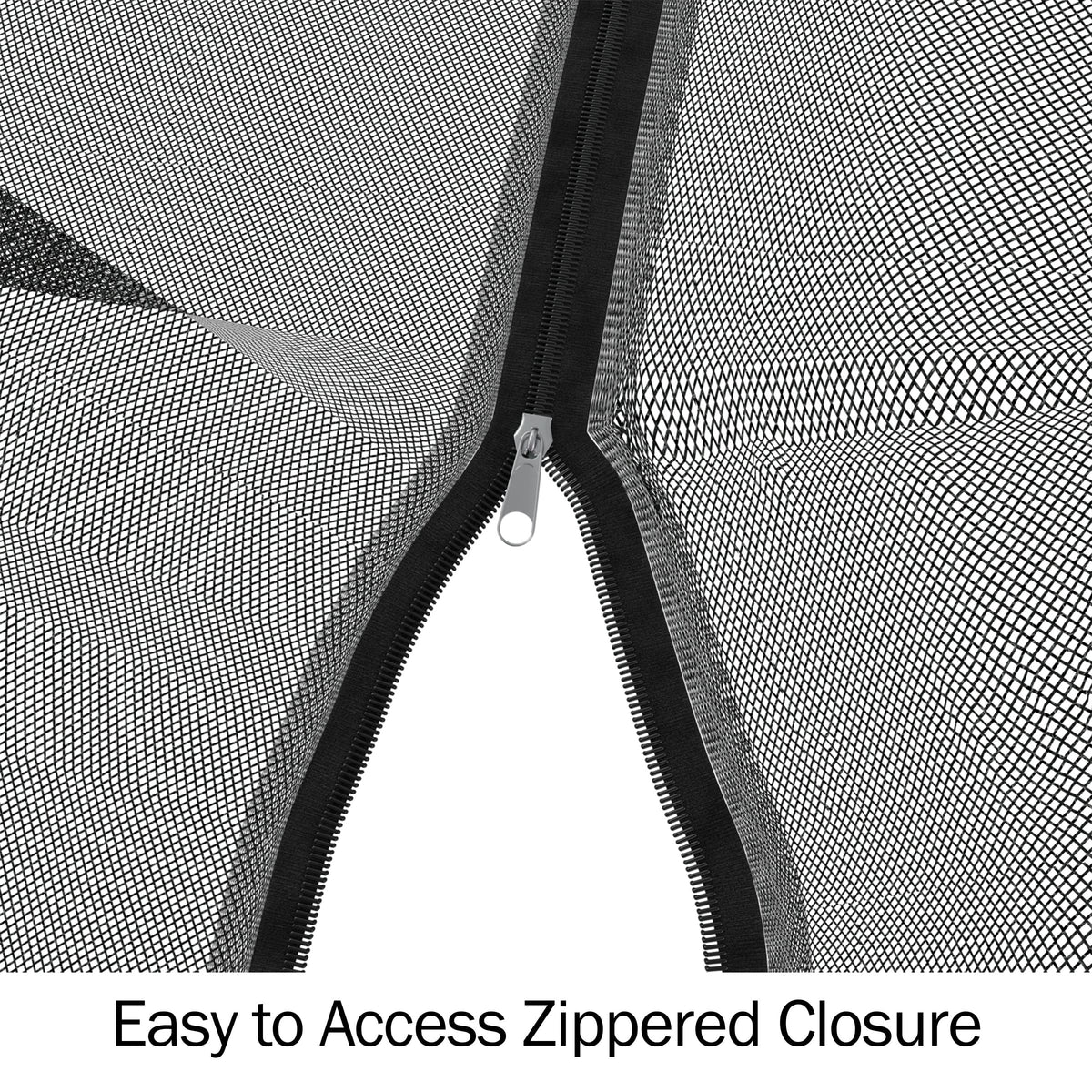 Pure Garden weighted-bottom tube with water fill anchors the net on breezy evenings.