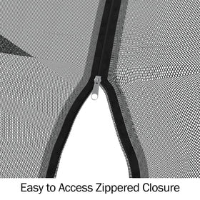 Pure Garden weighted-bottom tube with water fill anchors the net on breezy evenings.